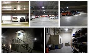Exit stairs that continue beyond the level on which the exit discharge is located must be interrupted at that level by doors, partitions, or other effective means that clearly indicate the direction of travel leading to the exit discharge. Gkoled 27w Super Bright Led Canopy Light 3800lumens 5000k Daylight White 100w Psmh Replaces Dark Bronze Finish Ul Listed And Dlc Qualified Ideal For Indoor And Outdoor Applications Amazon Com