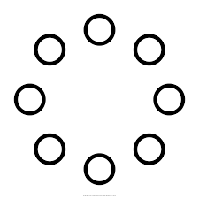 Imagenes de circulos con numeros del 1 al 10; Dibujo De Circulo Para Colorear Ultra Coloring Pages