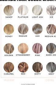 Blonde Hair Color Chart Blonde Blondehaare Chart Color Hair Hair Color Chart Blonde Hair Color Blonde Hair Color Chart