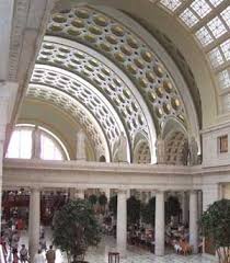 Barrel Vaulting The Beautifully Coffered Barrel Ceiling Of Washington S Union Station Barrel Vault Ceiling Barrel Ceiling Ceiling Treatments
