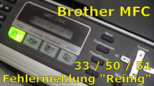 ® to view documentation (for windows ) from the start menu, select brother, mfl pro. Brother Mfc Fehler Druck 33 Oder 50 Oder 51 Beheben Youtube