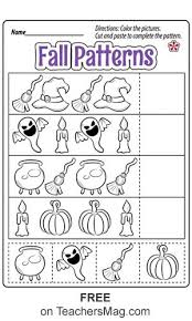 Fall And Halloween Themed Worksheets Halloween Preschool Halloween Kindergarten Fall Kindergarten
