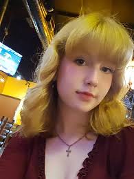 Woman's New Short Haircut and Natural Look