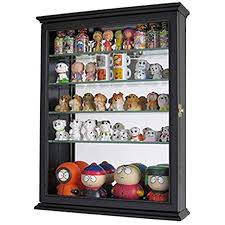 Buy glass cabinets and cupboards and get the best deals at the lowest prices on ebay! Small Wall Mountable Curio Cabinet Shadow Box With Glass Door Mirrored Back Cd06 Black Kitchen Dining Amazon Com