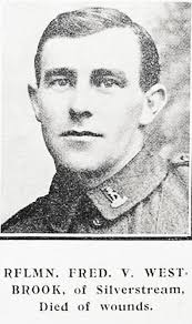 WESTBROOK, FREDERICK VICTOR ~ From one family veteran to another