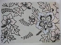 Gambar lukisan batik mudah paling bagus. Lukisan Batik Untuk Diwarnai Cikimm Com