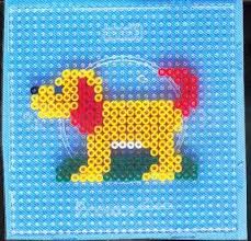 Le Chien Motifs Perler Perles A Tisser Perles Fondues