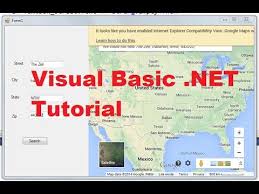 Visual Basic Net Tutorial 52 How To Display Google Maps In Vb Net Youtube