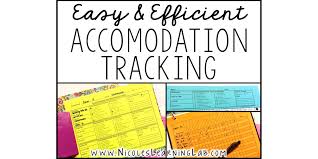 Examples of accommodations and modifications in science and math for students with disabilities. Tracking Accommodations Easily And Efficiently Learning Lab