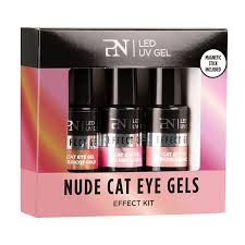 3pcs born pretty cat eye gel polish snowlight nail color gel magnetic stick kit. Effect Kit 3 Pcs Nude Cat Eye Gels Pronails