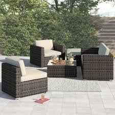 Free uk mainland delivery when you spend £50 and over. Carmelo 7 Piece Rattan Sectional Seating Group With Cushions Patio Furniture For Sale Patio Furniture Conversation Sets Outdoor Patio Furniture Sale