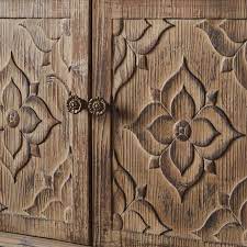 Ottinger 47 24 Wide Server Wood Carving Furniture Wood Carving Designs Distressed Painting