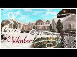 Roblox Bloxburg Cozy Winter Mansion No Large Plot House Build Youtube Roblox Bloxburg Bloxburg House Ideas Unique House Design
