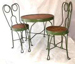 Antique Wrought Iron Doll Child Table 2 Chairs Ice Cream Parlor Bistro Set By Lyonantiques On Etsy Kids Table And Chairs Parlor Table Blue Chairs Living Room