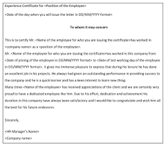 Application forms usually consist of a table that requires. Experience Certificate Letter Format Sample And Example Localika Com Blogging Site For Technology Marketing Health Fashion And So On