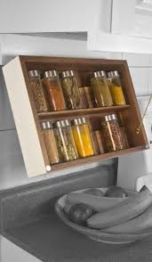 Check spelling or type a new query. Hidden Hinged Spice Rack Under Cabinet Storage Spice Rack Storage Cabinets