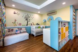 Opt for soft neutrals, just a little away from white, to make your room feel more inviting. Quaint Playroom Ash Grove Interior Design Company In Singapore Space Factor
