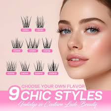 CALAILIS Lash Clusters DIY Cluster Eyelash Extensions 120pcs Natural  Cluster Lashes Mega Volume Individual Lashes Reusable Wispy Eyelash  Clusters (CDD13,D-10-16MIX) : Buy Online at Best Price in KSA