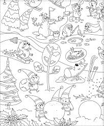 Mickey mouse avec une delicieuse creme glace coloriage. Coloriage Geant Pour Les Enfants Special Noel