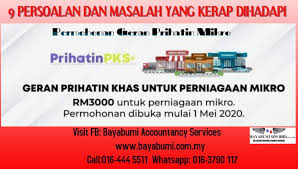Perusahaan kecil dan sederhana merupakan tunggak pertumbuhan ekonomi negara. Bayabumi Accountancy Services 9 Persoalan Dan Masalah Yang Kerap Dihadapi Dalam Permohonan Geran Prihatin Mikro Geran Prihatin Khas Untuk Mikro Iaitu Peniaga Kecil Dan Sederhana Maksudnya Peniaga Yang Mempunyai Pendapatan Tahunan