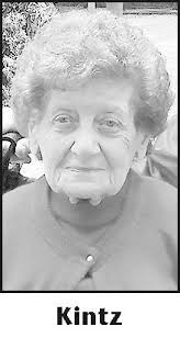 CATHERINE KINTZ Obituary (1920