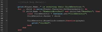 They detect basic mouse events: Clickdetector Not Functioning Scripting Support Devforum Roblox