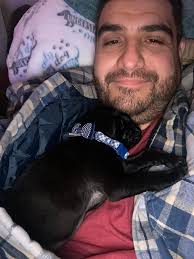 Frankie is 1 today! He brightens my day and covers me up with Pug licks,  kissess and snuggles. He is a good boy! And bright!