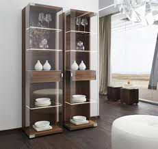 Nox Glass And Wood Display Cabinets Luxury Modern Furniture Rustic Dining Furniture Modern China Cabinet