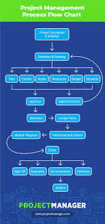 Project Management Flow Chart Project Management Templates Project Management Professional Project Management