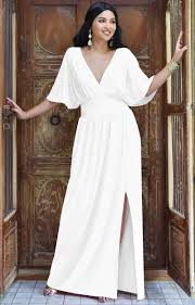 I like them best with flat sandals or wedges. Kimono Sleeve Maxi Dresses Gcgme