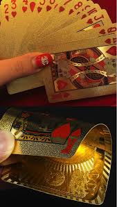 Black And Gold Card Deck 24k Gold Playing Cards With Certificate And Box Gold Playing Cards Gold Aesthetic Playing Cards Art
