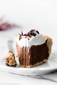 Otherwise, i just eat the filling 🙂. French Silk Pie Recipe Video Sally S Baking Addiction