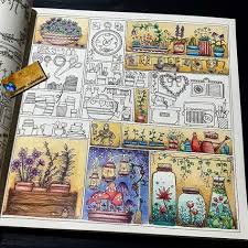 Supercoloring.com is a super fun for all ages: 48 World Of Flowers Johanna Basford Completed Pages Ideas Basford Johanna Basford Coloring Book Johanna Basford Coloring