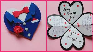 Add on a googly eye, draw a hook and dad's fishing card is ready! Easy Fathers Day Cards Handmade Easy Beautiful Fathers Day Card Making Diy Card For Father S Youtube