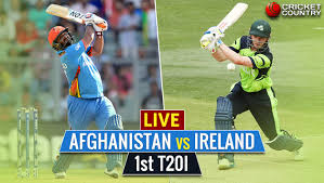 The ireland cricket team toured india in february and march 2019 to play three twenty20 internationals (t20is), five one day internationals (odis) and a test match against the afghanistan cricket team. Live Cricket Score Afghanistan Vs Ireland 1st T20i At Greater Noida Afg Win By 6 Wickets Cricket Country