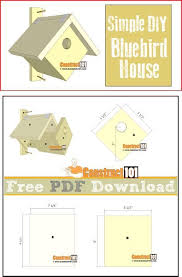 Free Printable Bird House Plans Pdf Image Result For Printable Bird House Plans Bird House Plans Free Bluebird House Bird House Plans