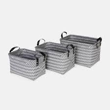 Lies mehr aufbewahrungsbox bjork 40x30x18cm 6,00 € /stk versandkosten. Move Aufbewahrungskorbe Weave 3 Tlg Grey Galeria Karstadt Kaufhof