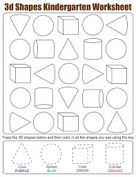 At esl kids world we offer high quality printable pdf worksheets for teaching young learners. 4 Best 3d Shapes Worksheets Printables Kindergarten Printablee Com