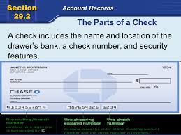 You can also order both personal and business checks by visiting a chase branch. Personal Finance The Parts Of A Check Ppt Video Online Download