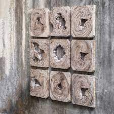 Bahati Wood Wall Art S 9 Uttermost Wood Wall Art Wood Wall Decor Uttermost Wall Art