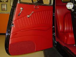 1934 Ford Coupe M And M Hot Rod Interiors Automotive Upholstery Custom Car Interior Designer Upholstery Fabric