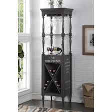 With wine cooler cabinet furniture, you have the function of a wine cooling unit, enclosed in an attractive furniture piece. Acme Furniture Anthony Wine Cabinet With Bottle And Glass Storage Rooms For Less Wine Racks Wine Cabinets