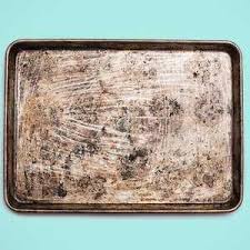 How To Clean A Sheet Pan Cleaning Burnt Pans Cleaning Pans Clean Cookie Sheets