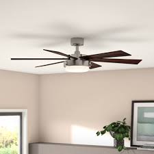 4.7 out of 5 stars. Ebern Designs 52 Karalynn 6 Blade Standard Ceiling Fan With Pull Chain And Light Kit Included Reviews Wayfair