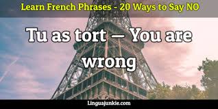 Knowing how this tricky part of written and spoken french works is very important if you want to effortlessly navigate everyday french conversations dates in french follow much easier rules than other parts of the french language, but you still need to learn them at some point. Say No In French 20 Words Phrases For No