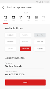 Doctors Appointment Booking Android App And Doctor Appointment Ios App Template Ionic 3 App Templates App Template App Template Design Android App Design