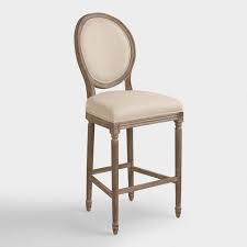 Round Back Paige Upholstered Barstool Bar Stools Upholster Funky Bar Stools