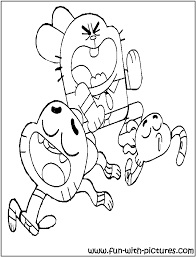 Amazing world of gumball coloring pages game. Amazing World Of Gumball Coloring Pages Sketch Coloring Page The Amazing World Of Gumball World Of Gumball Coloring Pages