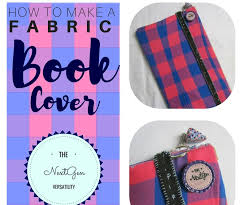 A flexible, preferably elastic empanelled book cover ( 12 ) that has pocket portions ( 25 ) to receive the covers of a book ( 10 ) that is inserted therein. How To Make A Fabric Book Cover 10 Steps With Pictures Instructables