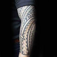 40 Polynesian Forearm Tattoo Designs For Men Masculine Tribal In 2020 Polynesian Forearm Tattoo Tattoos For Guys Polynesian Tattoo